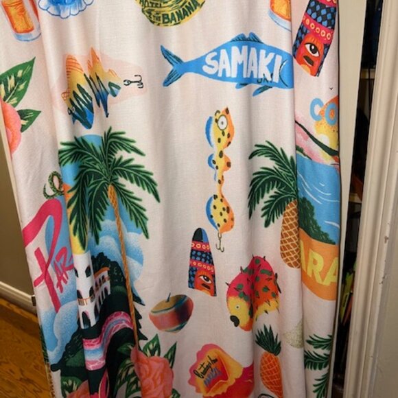 Beautiful Alemais Look-Alike Maxi Dress in Size M, Fitted Bust & Maxi Skirt - Picture 2 of 7